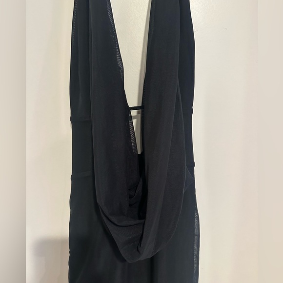 Oh Polly Black Backless Dress - Picture 3 of 4